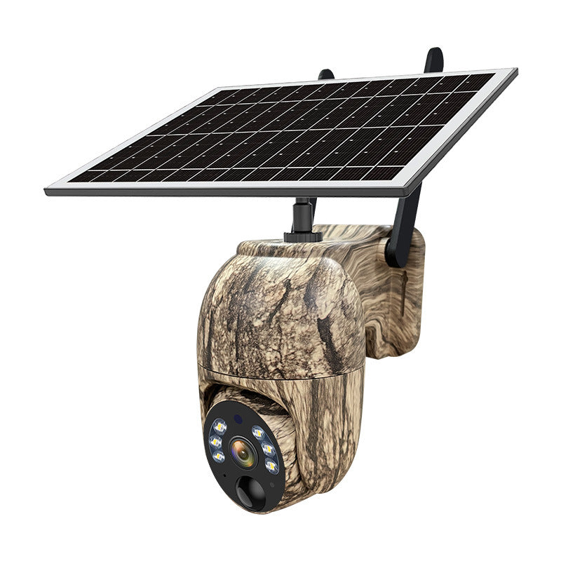 Solar Camouflage Camera Two Way Voice Full Color Night Vision Surveillance