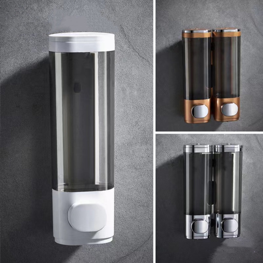 Wall Mounted Three Head Manual Soap Dispenser