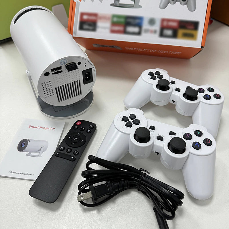 Portable HD Projector with Screen Mirroring