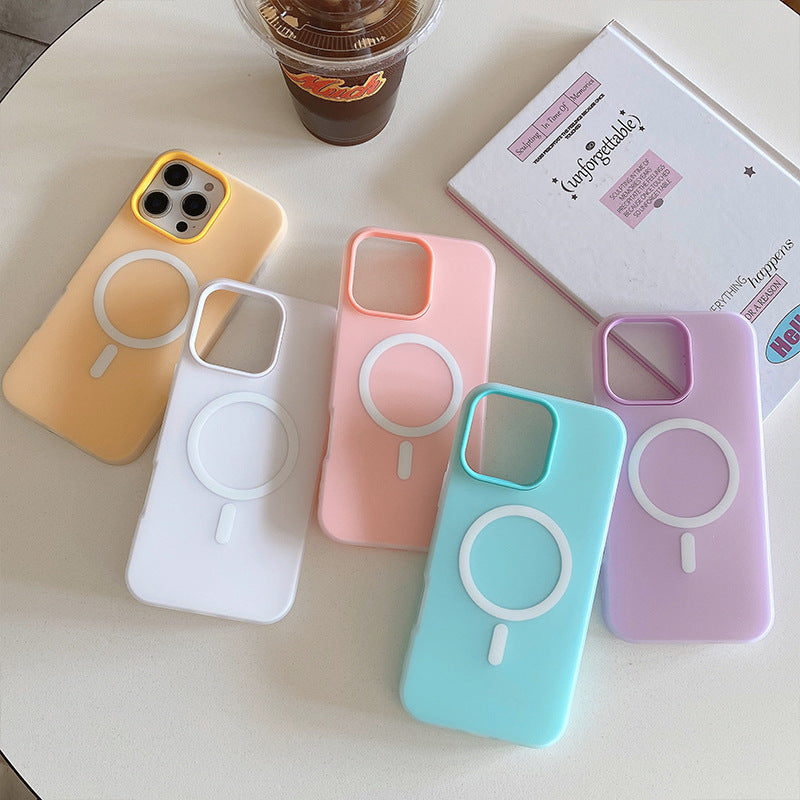 Magnetic Jelly Protective Case for iPhone