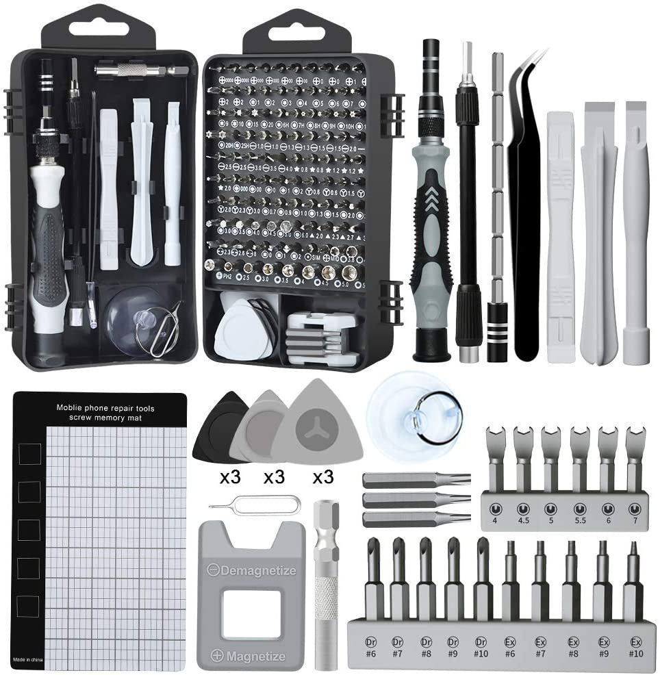 115-in-1 Magnetic Screwdriver Set with Storage Case
