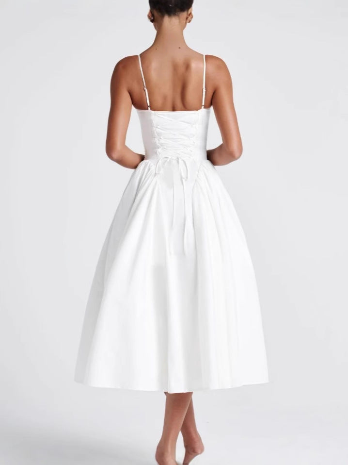 Elegant Sleeveless Slip Dress