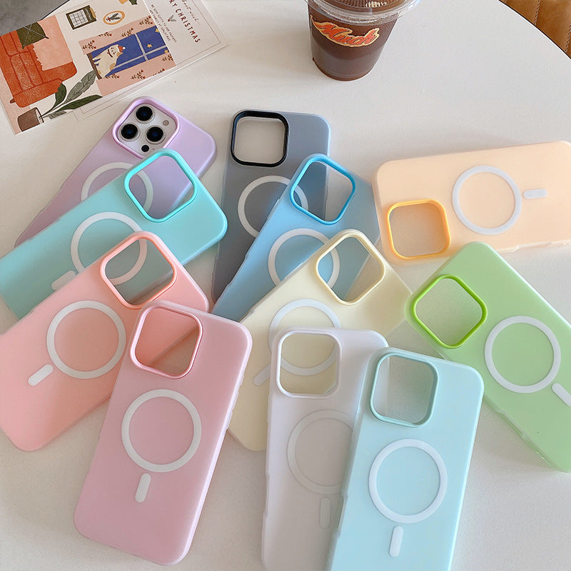 Magnetic Jelly Protective Case for iPhone