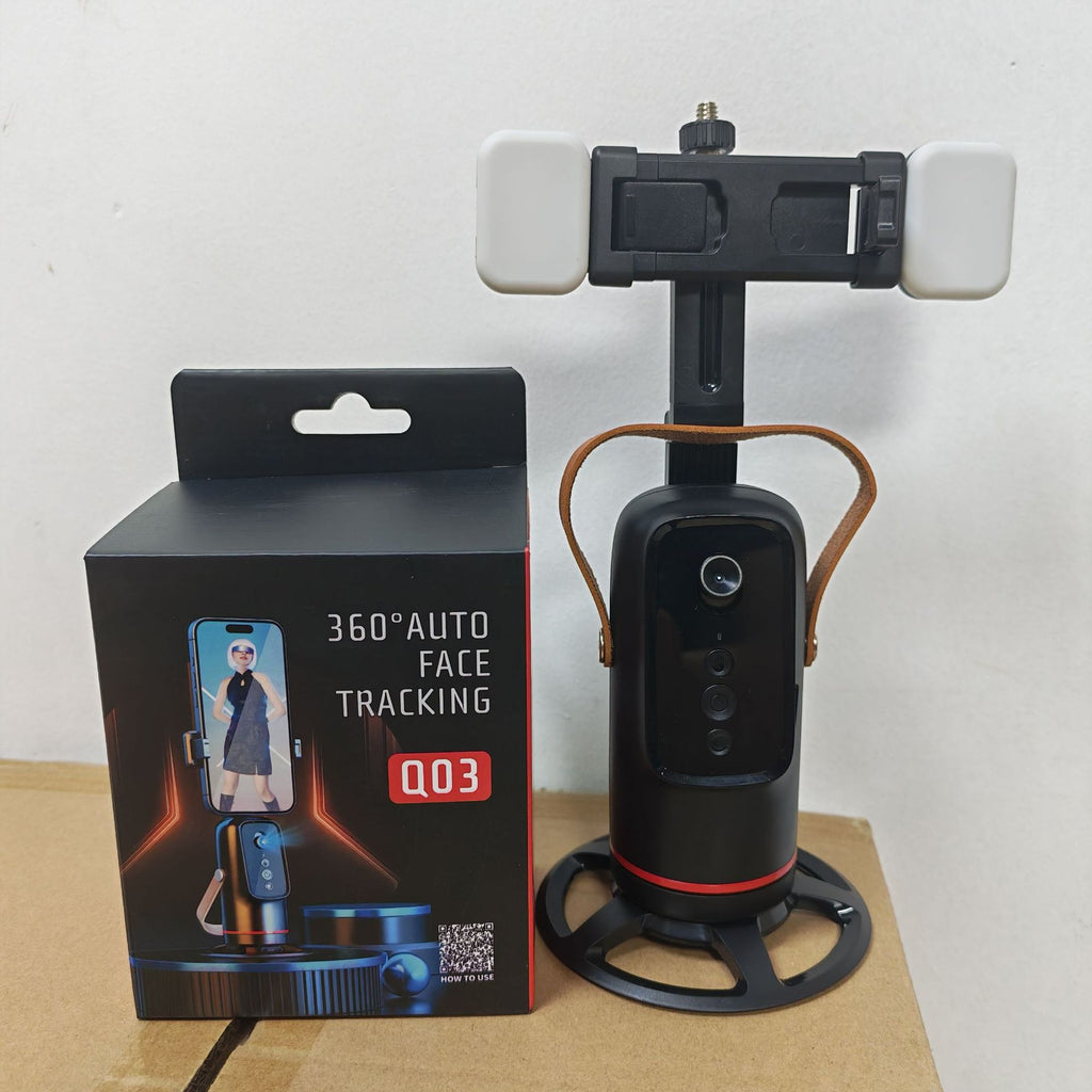 AI Tracking Smartphone Gimbal Stabilizer with Face Recognition