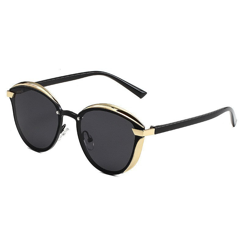Women Vintage Cat Eye Sunglasses UV400 Protection