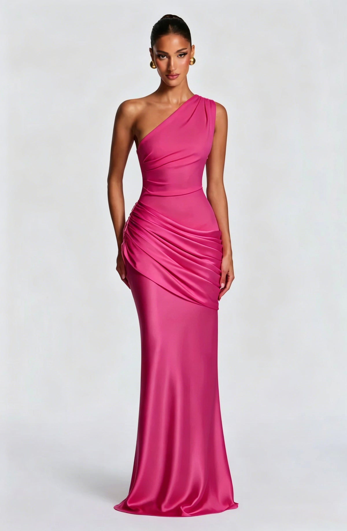 High-waisted dress