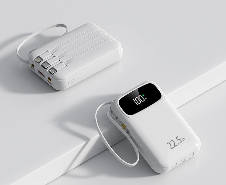 Portable 20000mAh Power Bank with Digital Display