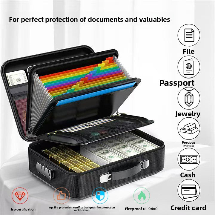 Fireproof Waterproof Document Storage Bag