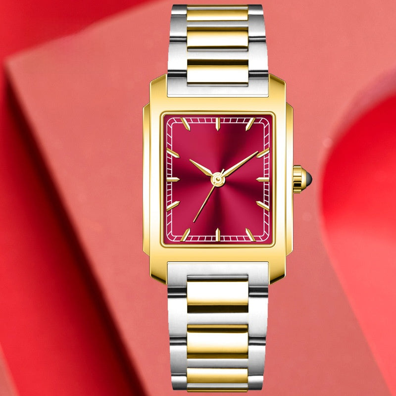 Square Quartz Women Watch