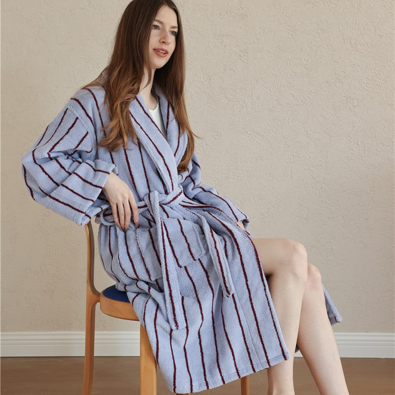 Adult couple bathrobes