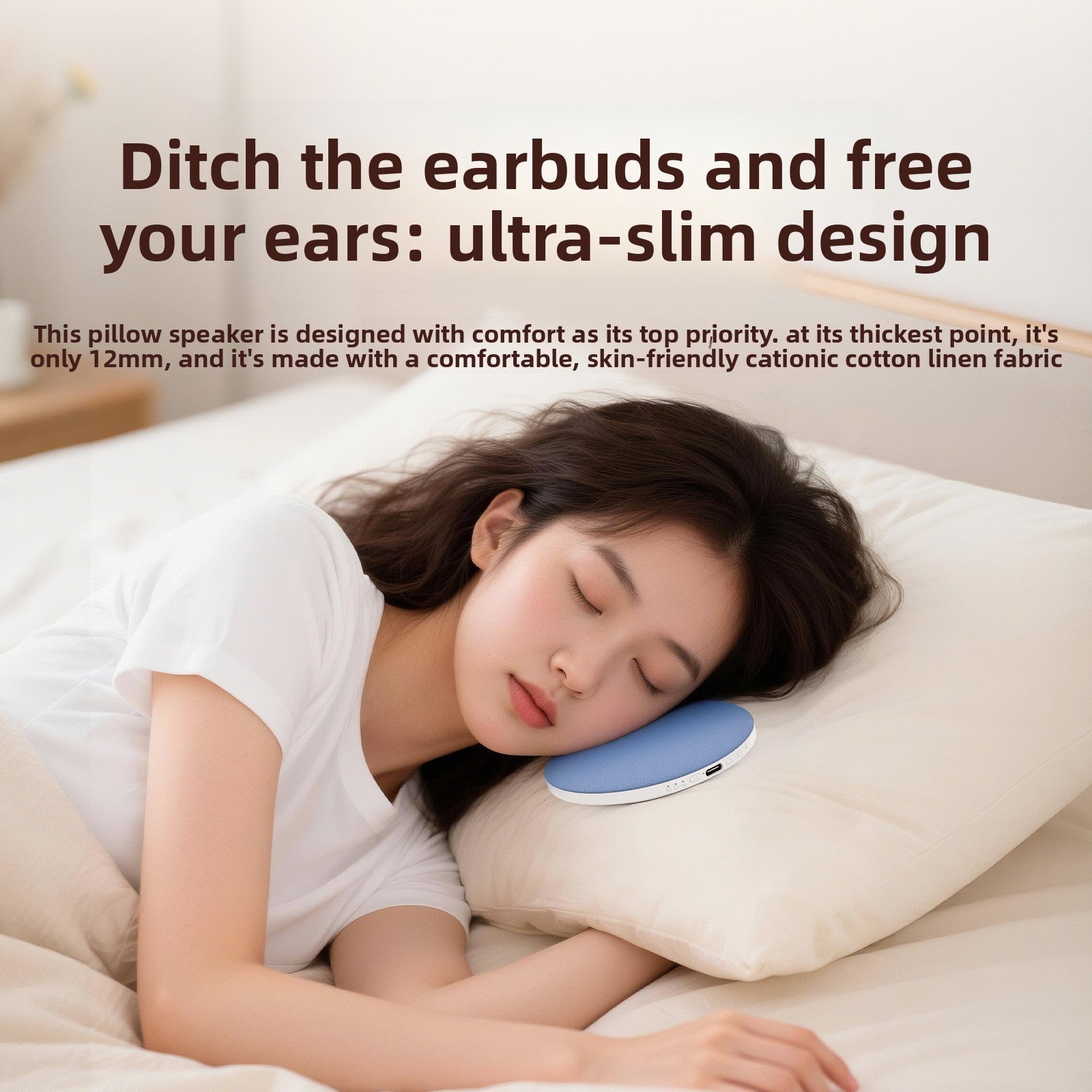 Bluetooth Pillow Speaker