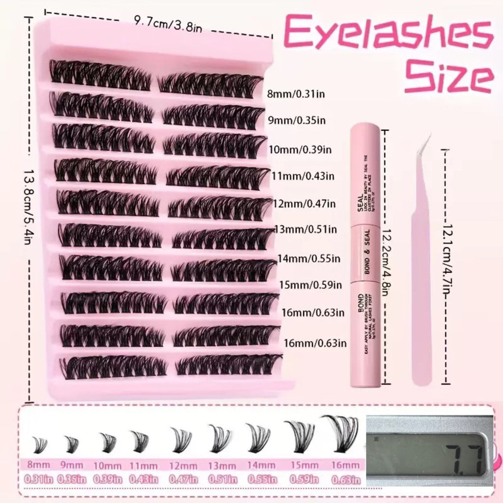 DIY Self-Adhesive False Eyelash Sets