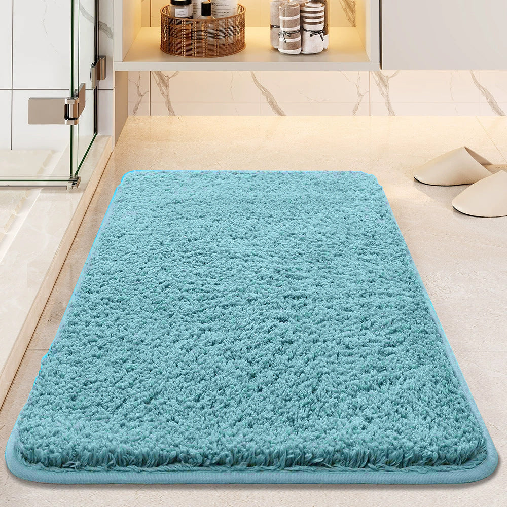 Absorbent Anti-Slip Plush Bath Mat