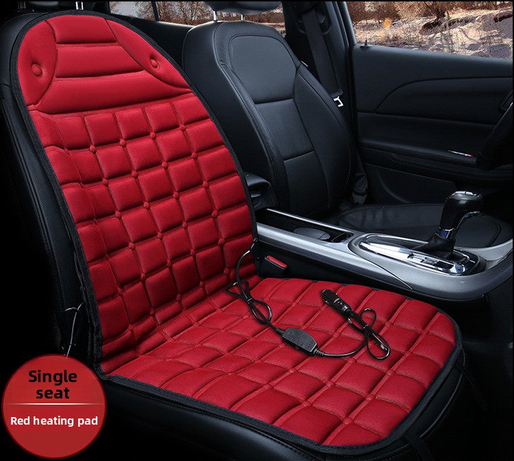 Winter car heating seat cushion