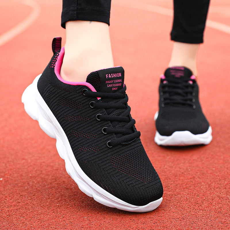 Womens Breathable Non-Slip Lightweight Running Sneakers