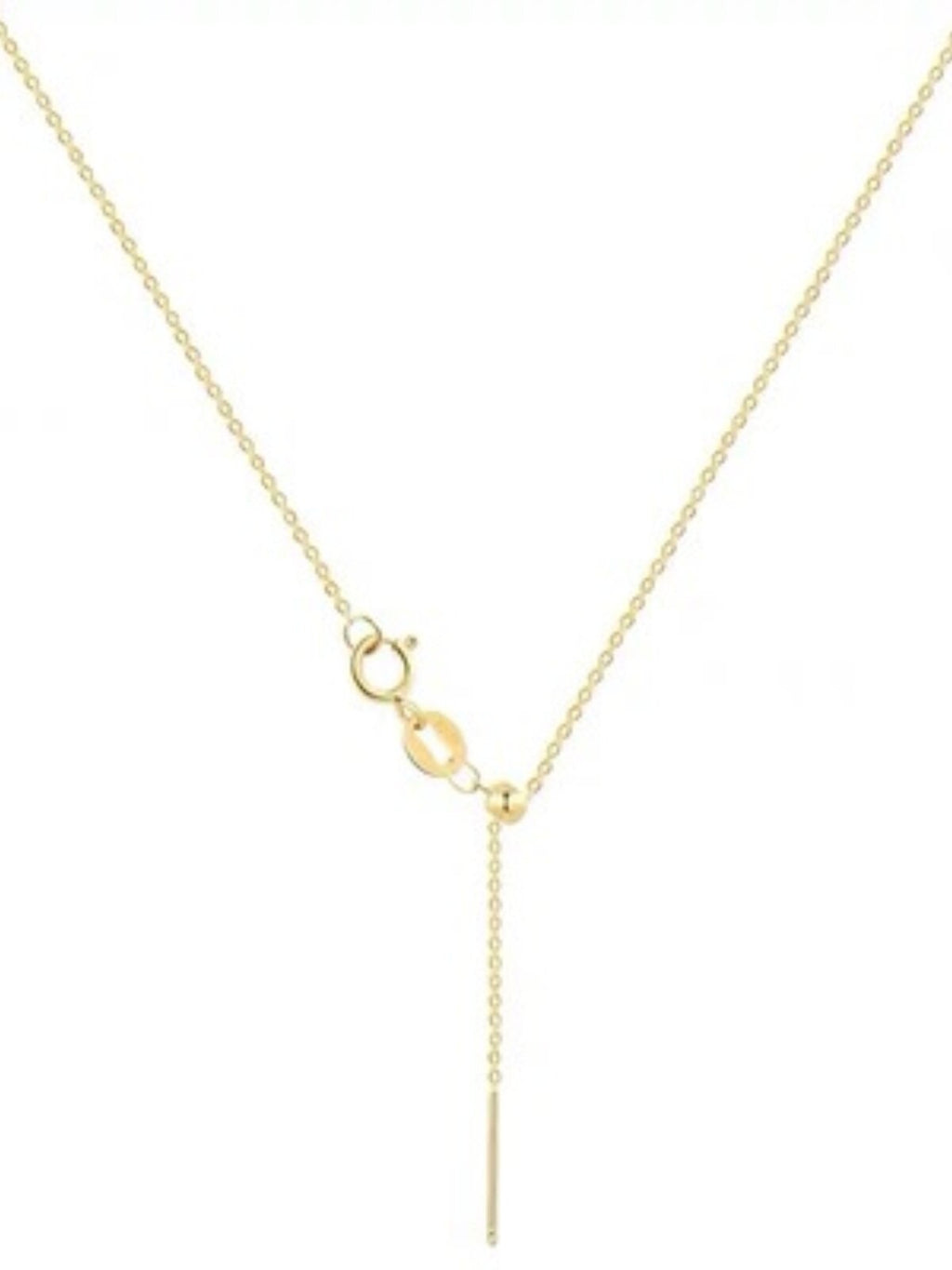 Adjustable 18K Gold Necklace Chain