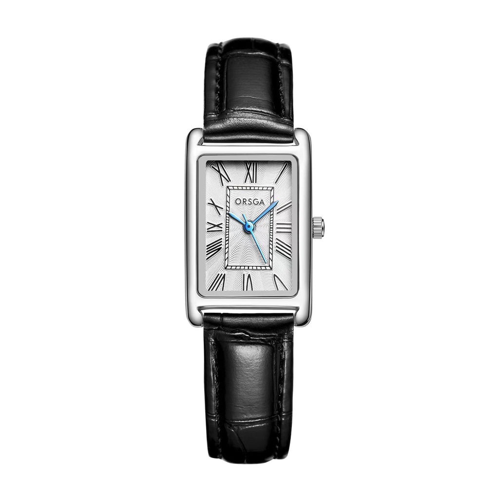 Women Square Stainless Steel Quartz Watch