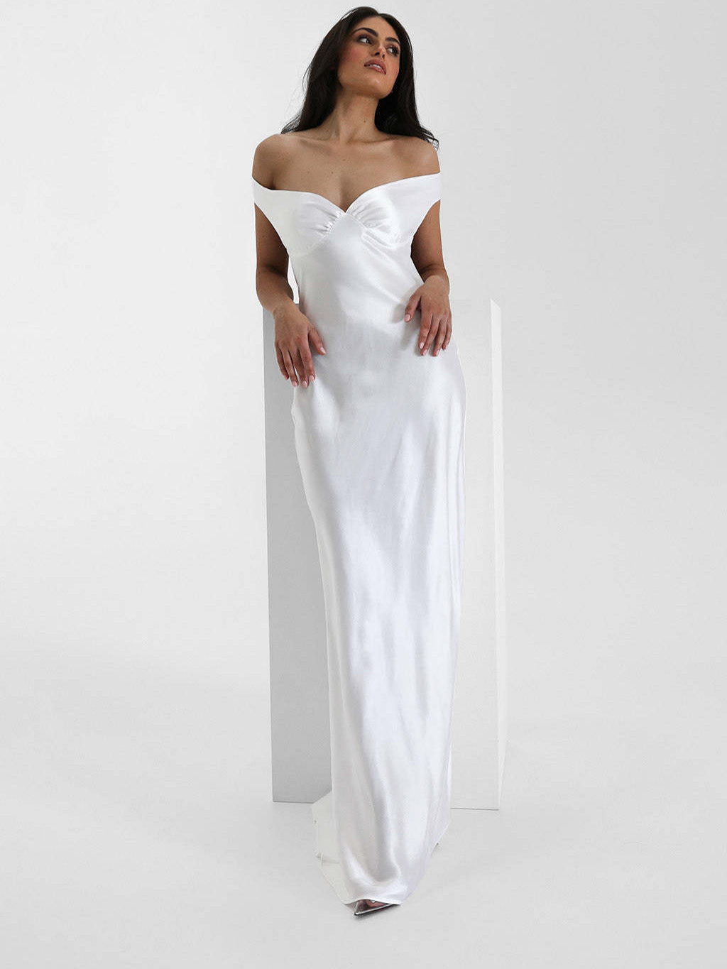 Elegant Chiffon Fishtail Evening Dress