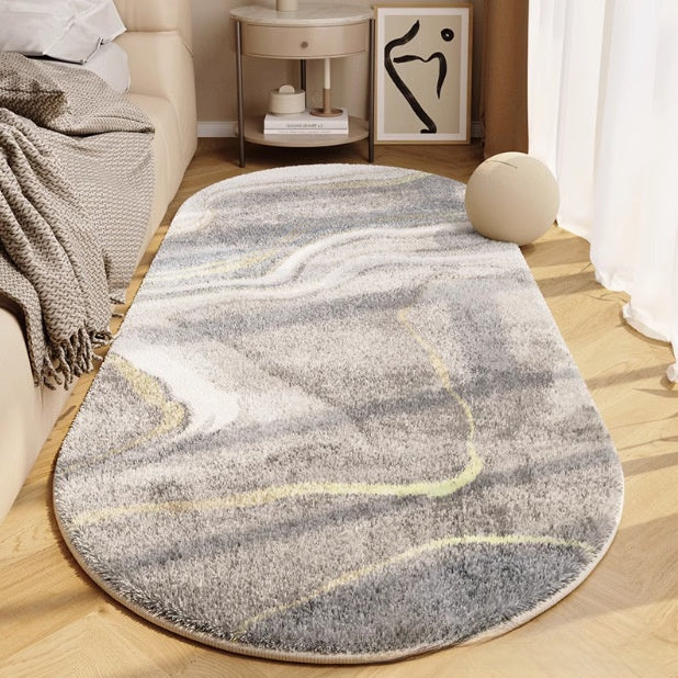 Morandi Imitation Cashmere Carpet Floor Mat