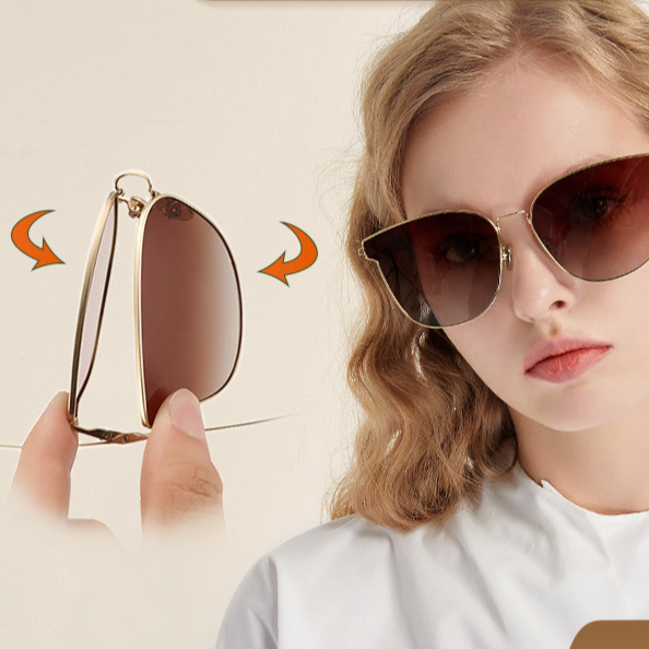 Polarized UV Protection Memory Titanium Sunglasses