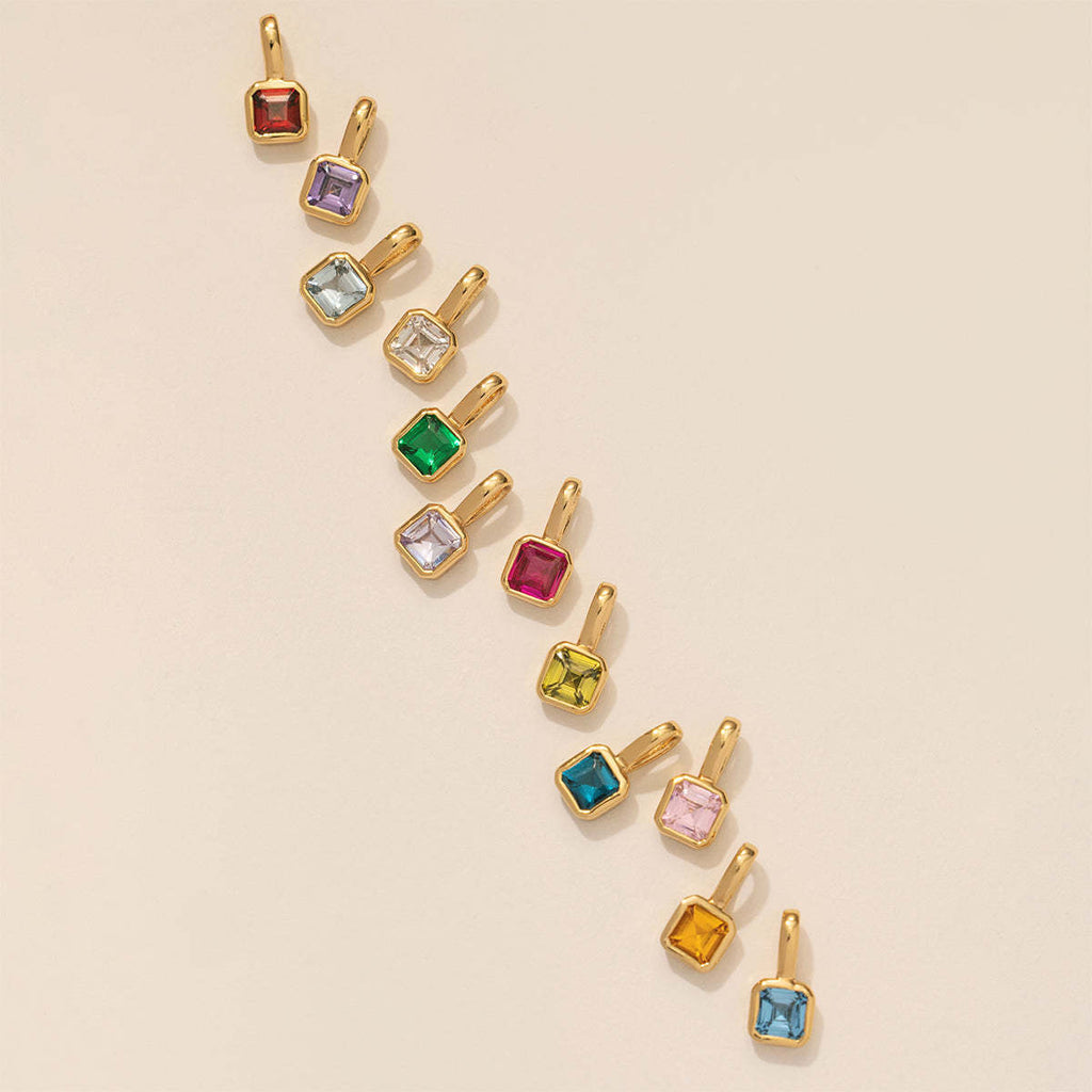 Birthstone Pendant Necklace