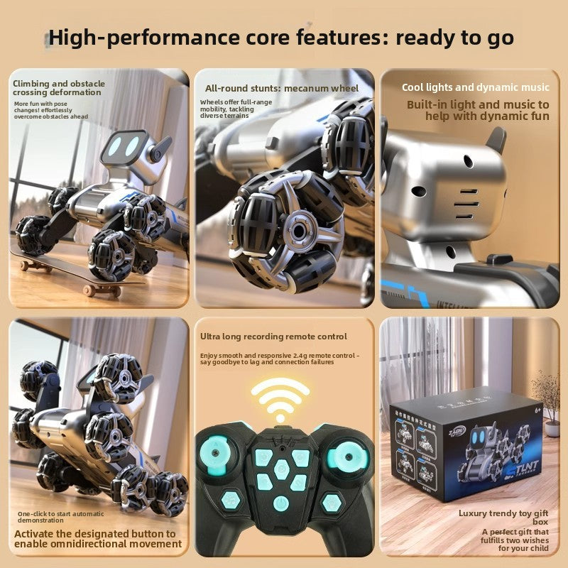 Intelligent Gesture Control Robot Dog Car