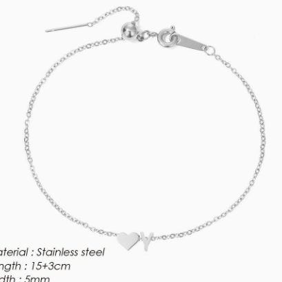 Letter Bracelet Woman