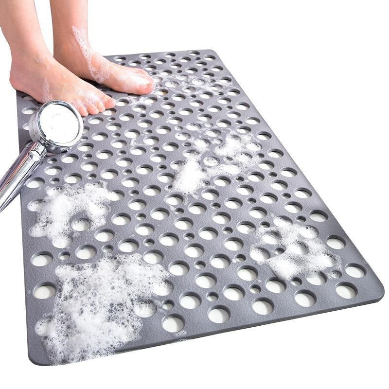 TPE Bathroom Non-Slip Mat with Suction Cups