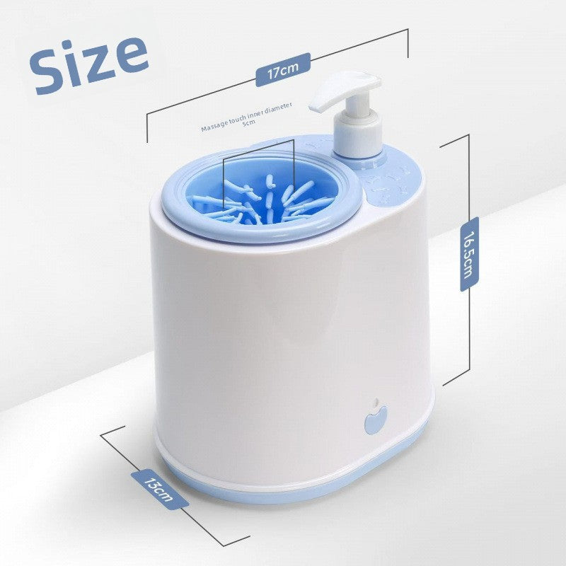 Claw-shaped foot cleaning cup