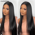 Fashion Long Straight Hair Wig Front Lace Full Head Wig