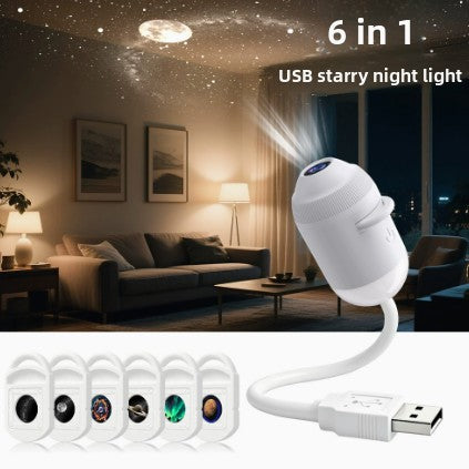 USB Starry Sky Projection Night Light