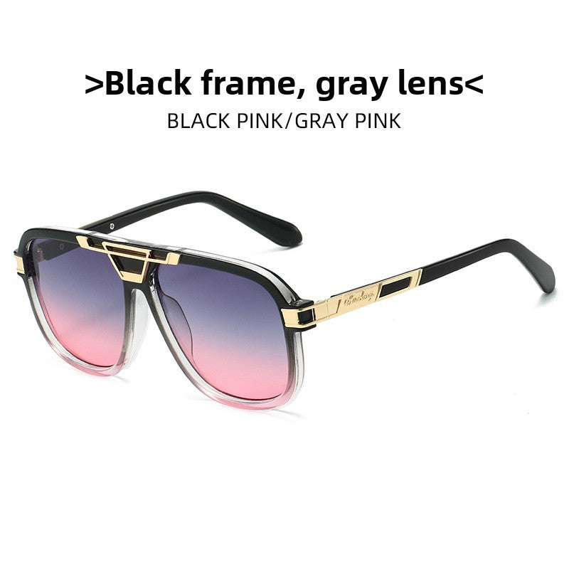 Fashion Double Beam Polarized UV400 Sunglasses
