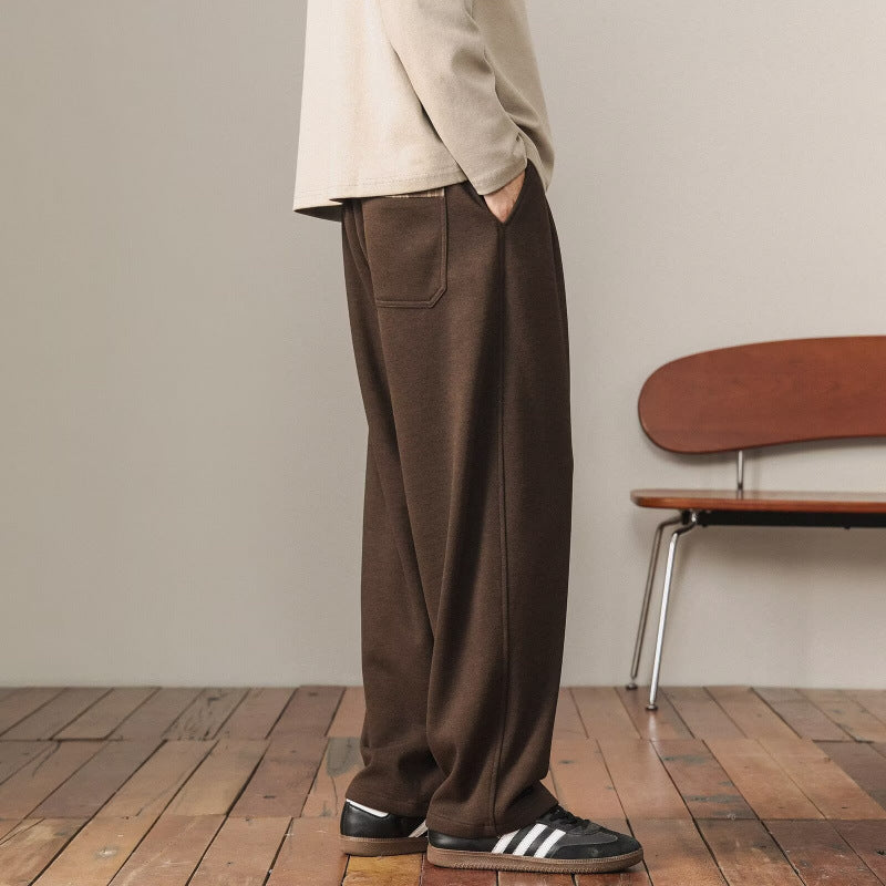Loose Fit Wide Leg Casual Pants