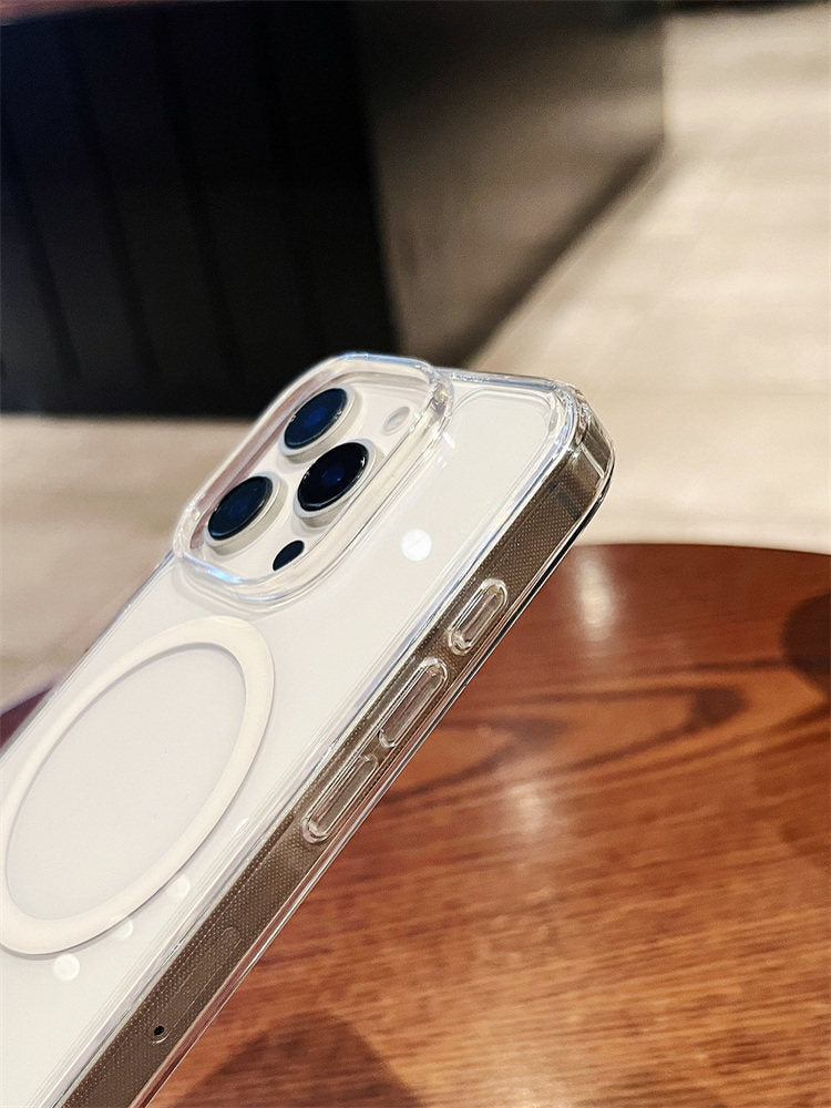 Magnetic Transparent Phone Case