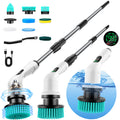 Electric Multifunctional Cleaning Brush with Rotating Heads