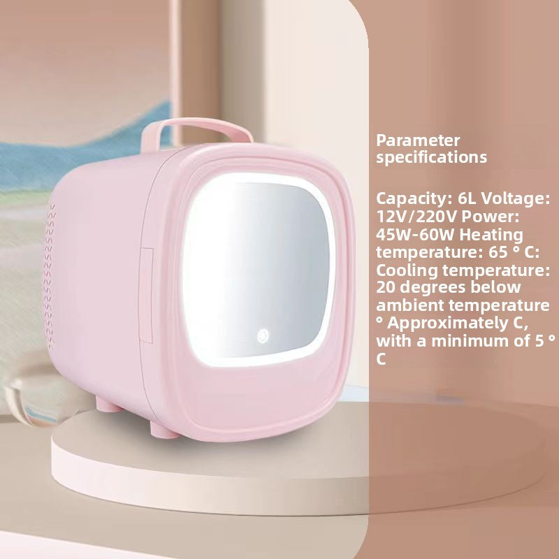 Portable Dual Temperature Mini Refrigerator