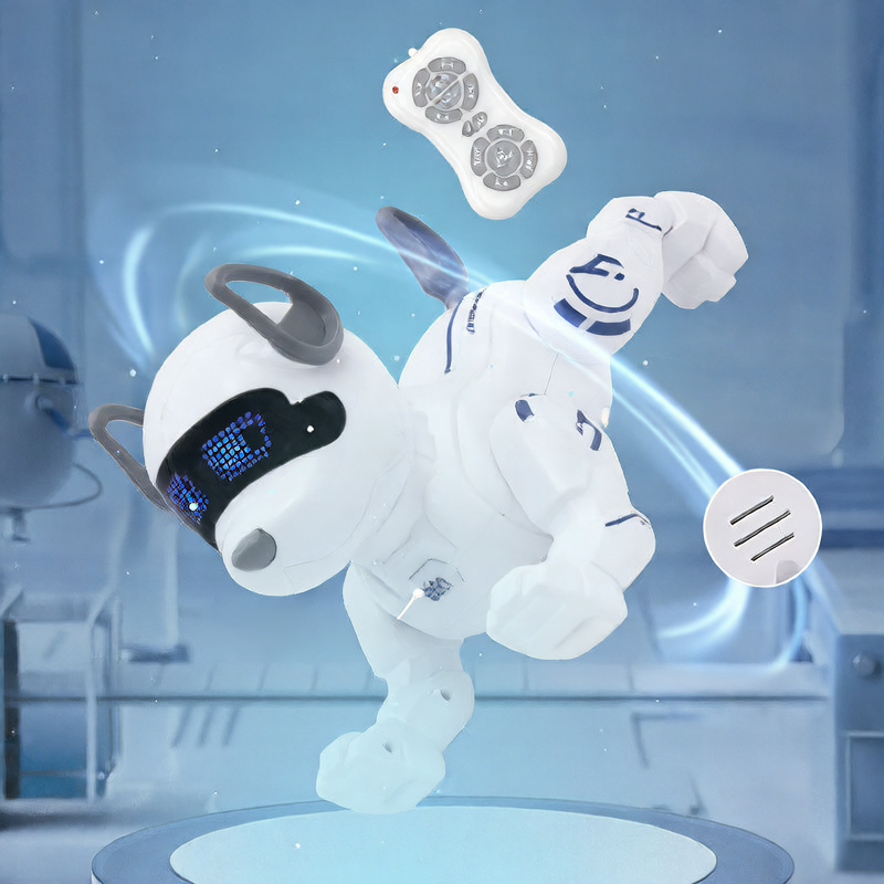 Children's remote-controlled robot dog early education toy