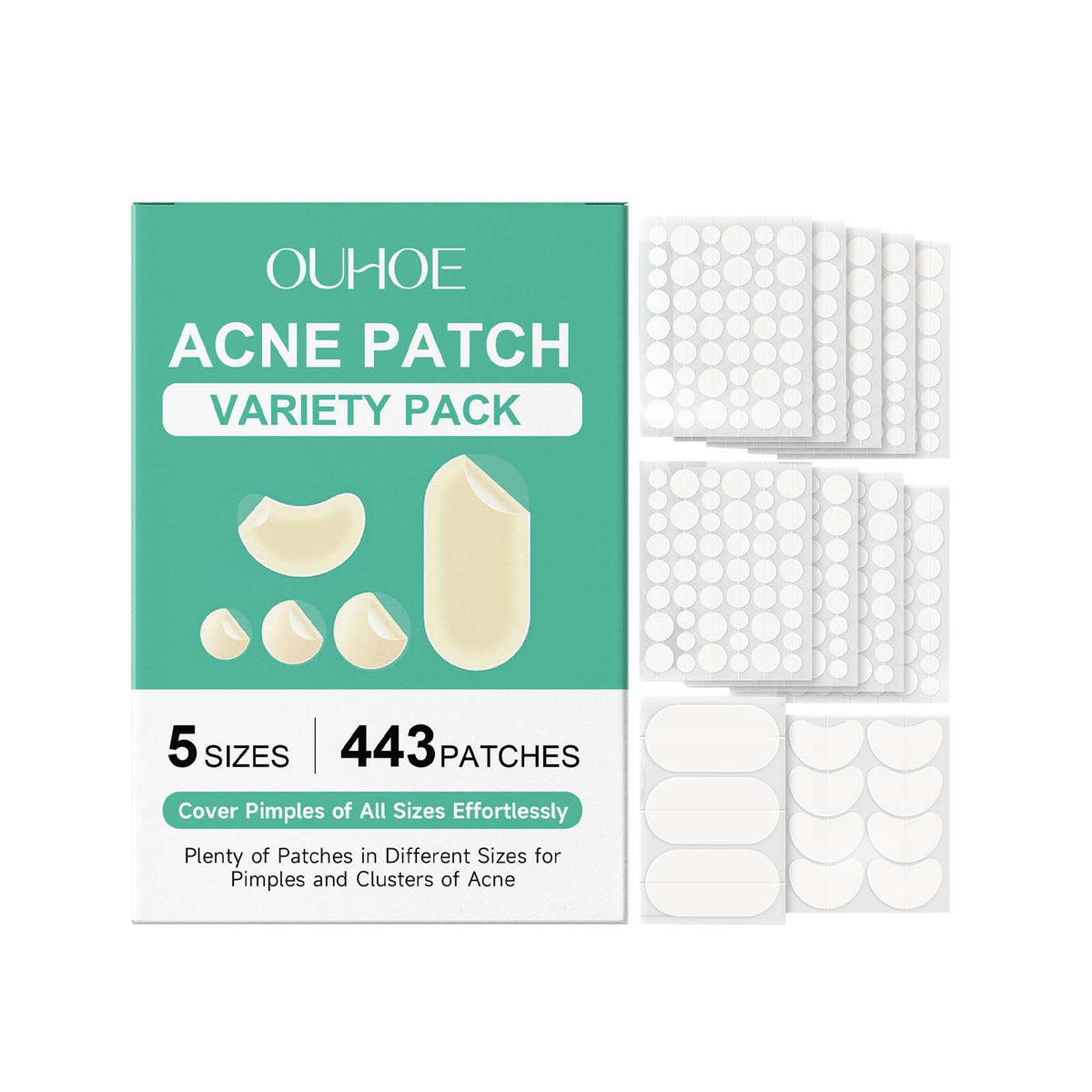 Acne-concealing patches