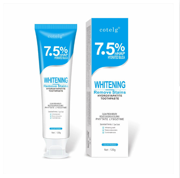 7.5% Hydroxyapatite Whitening Toothpaste