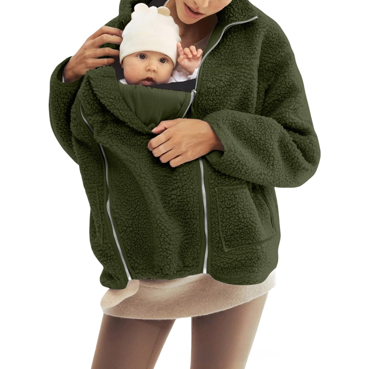 Kangaroo Mother and Son Coat