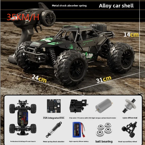 1:16 High-Speed RC Off-Road Climbing Car
