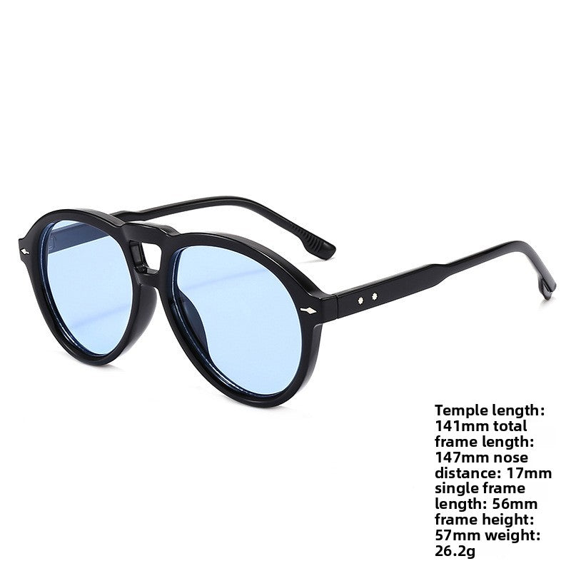 UV400 Protection Square Frame Sunglasses