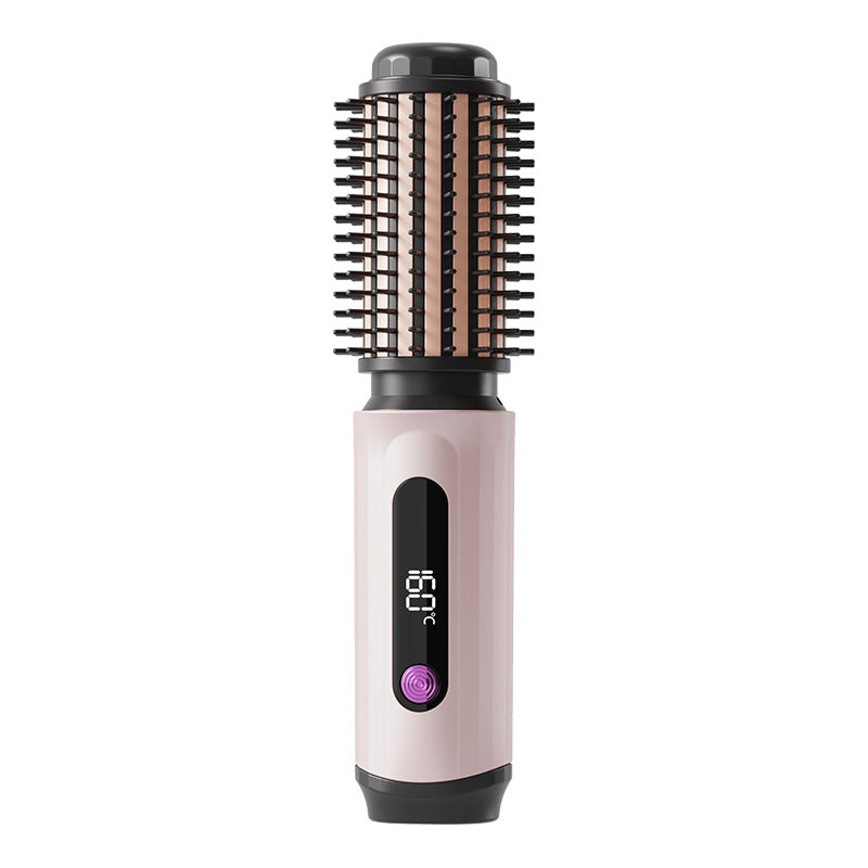 Wireless Heated Curling Straightening Comb