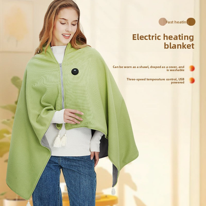 Electric heating shawl