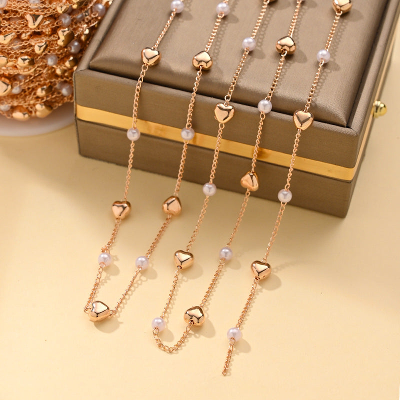 Fashion Imitation Pearl Chain Jewelry