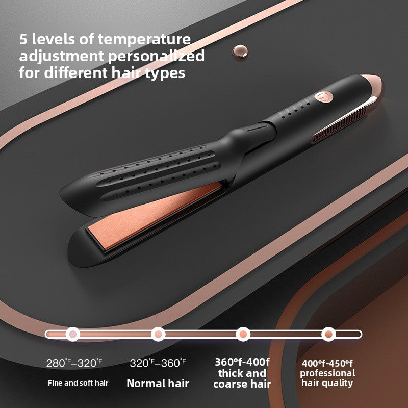Dual-Purpose Hair Straightener and Curling Iron