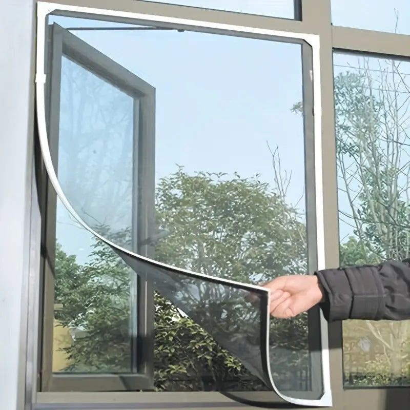 Hard magnetic mosquito screen
