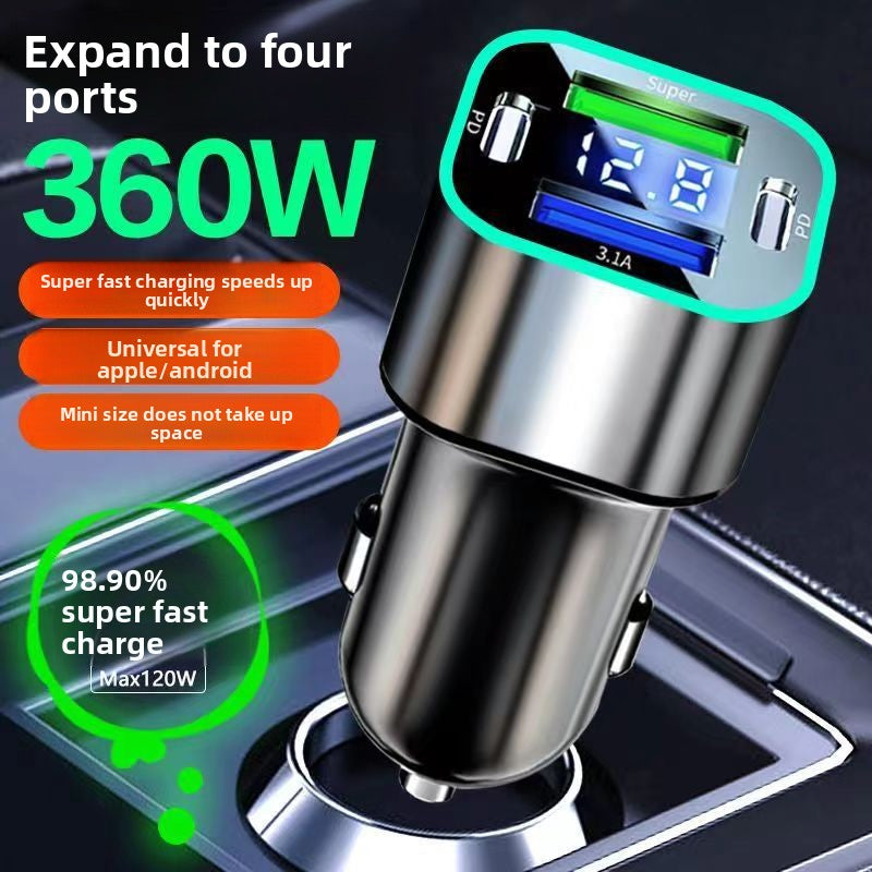 Multi-Port Car Fast Charger