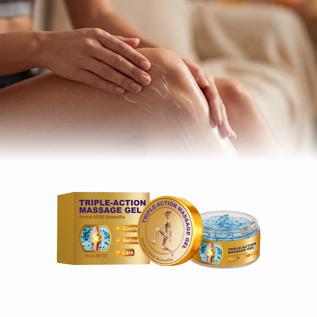 Comfortable and cooling massage gel