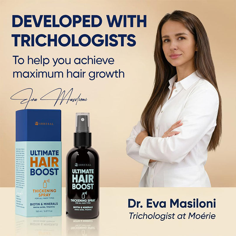 Keratin Hair Thickening Volumizing Spray